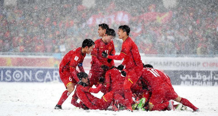 Những bàn thắng đẹp dưới trời tuyết trắng của đội tuyển U23 - Xoilac TV